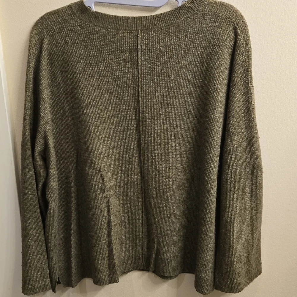 Madewell Olive Green Crewneck Sweater